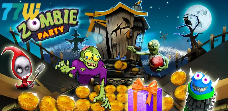 Zombie party slot: 1 trong những game nổ hũ hút khách tại 77bet